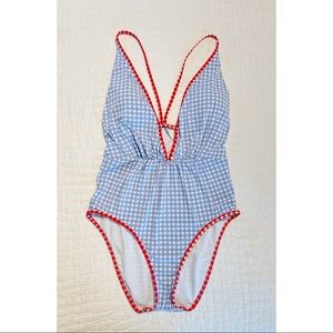 Cremieux Polka Dot one Piece Bathing Suit / Size: M / Great Condition